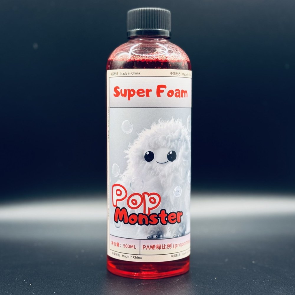 泡沫洗車液 Super Foam 500ml 實拍
